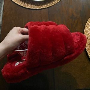 Women UGG Fluff Yeah Slippers